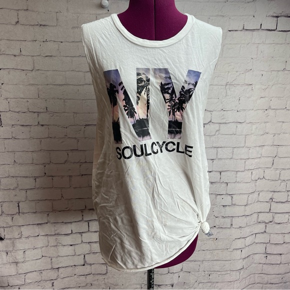 Soul Cycle size medium sleeveless shirt NY soul cycle - Picture 1 of 5